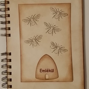 Méhész album - méhész emlékei - fényképek - emlékmegőrző album - születésnap - hobbym - Méhecske csoport - ovis ballagás, Otthon & Életmód, Papír írószer, Album & Fotóalbum, Papírművészet, MESKA
