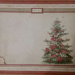 Karácsonyi album - emlék a jövőnek - egyedi termék - 5., Karácsony, Karácsonyi ajándékozás, Karácsonyi képeslap, üdvözlőlap, ajándékkísérő, Papírművészet, MESKA