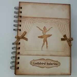 Balettiskolába járok - balettáncos leszek -  zene - színház - balettkedvelőknek - emlékmegőrző - színpad - otthon & életmód - papír, írószer - album & fotóalbum - Meska.hu