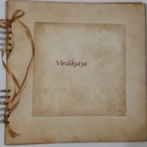 Kutyám és én - Emlékmegőrzőalbum  -  kutyatulajdonosok - rendezvény- és csoportajándék - kutyamenhely - otthon & életmód - papír, írószer - album & fotóalbum - Meska.hu