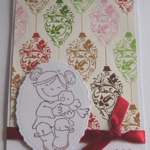 Kör alakú téli  - kérésre pénzátadó- lap ajándékkísérővel - köszönetkártya - házikó, kotta díszítéssel - egyedi    - otthon & életmód - papír, írószer - ajándékozás kellékei - pénzátadó boríték - Meska.hu