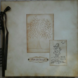 Album -esküvő - szülőköszöntő album - születésnapi jókívánság - anyák napja - házassági évforduló - családi ünnepek, - otthon & életmód - papír, írószer - album & fotóalbum - Meska.hu