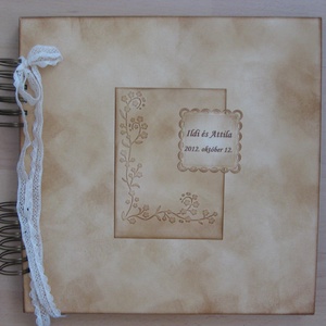 Album -esküvő - szülőköszöntő album - születésnapi jókívánság - anyák napja - házassági évforduló - családi ünnepek, - otthon & életmód - papír, írószer - album & fotóalbum - Meska.hu