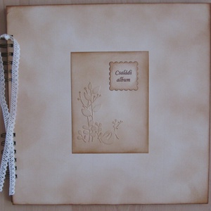 Album - keresztelő, elsőáldozás, templomi esküvő - fotóval - családi ünnepek, céges (egyházi) évfordulós események - otthon & életmód - papír, írószer - album & fotóalbum - Meska.hu