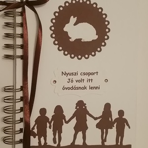 Jó volt itt óvodásnak lenni  - Óvodából iskolába - Nyuszi csoport - óvodás emlékeim -  óvónéni - búcsúajándék - egyedi, Otthon & Életmód, Papír írószer, Album & Fotóalbum, Papírművészet, MESKA