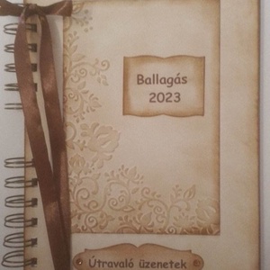  Ballagási album  - búcsúajándék -  diplomaátadás - emlékmegőrző album - pedagógus - diák -útravaló gondolatok - egyedi , Otthon & Életmód, Papír, írószer, Album & Fotóalbum, Papírművészet, MESKA