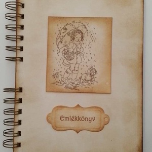 Kutyatulajdonosoknak - Emlékmegőrző -  napló a leghűségesebb barátról - örök emlék - egyedi felirat-album- bélyegzőminta, Otthon & Életmód, Papír írószer, Album & Fotóalbum, Papírművészet, MESKA
