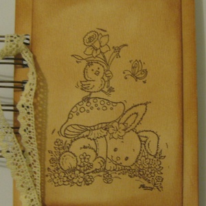 Emlékmegőrző album - Húsvéti élmények, fényképek, versek, emlékek - őrizd az emlékeket - legyen egy emléked - , Otthon & Életmód, Papír, írószer, Album & Fotóalbum, Papírművészet, MESKA