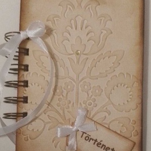 Szakácskönyv - családi,  régóta őrzött receptek - emlékmegőrző albumok  - családi ünnepek - egyedi ajándékötlet - emlék - otthon & életmód - konyhafelszerelés, tálalás - sütés, főzés - receptfüzet - Meska.hu