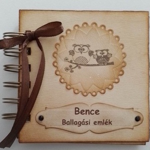 Ajándékozz emléket! - album  (napló)-  ballagás - útravaló gondolatok - bagolykedvelőknek - csoportajándék - emlékalbum - otthon & életmód - papír, írószer - album & fotóalbum - Meska.hu