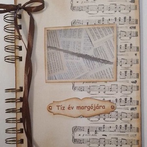 Fuvolajáték - zenekedvelőknek , zenetanároknak - album - fuvolaverseny - koncertek-  zeneiskolás vagyok - örök emlék  , Otthon & Életmód, Papír, írószer, Album & Fotóalbum, Papírművészet, MESKA