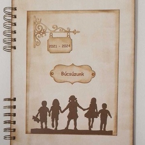Búcsú pedagógusainktól - köszönetalbum - iskolai ballagás - emlékmegőrző album - pedagógus - diák - örök emlék - egyedi, Otthon & Életmód, Papír, írószer, Album & Fotóalbum, Papírművészet, MESKA