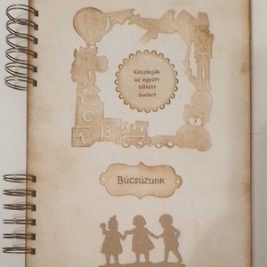 Búcsúzunk a bölcsödétől - óvodás leszek - búcsúajándék - bölcsődei - óvodai  - emlékmegőrző album - örök emlék - egyedi - otthon & életmód - papír, írószer - album & fotóalbum - Meska.hu