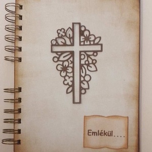 Emlékmegőrző  album - vallás - egyházi - bibliai - idézetek - gondolatok - imák - keresztelő - esküvő - bérmálás -emlék , Otthon & Életmód, Papír, írószer, Album & Fotóalbum, Papírművészet, MESKA
