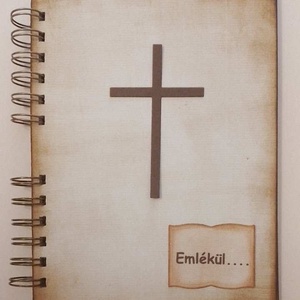 Emlékmegőrző  album - vallás - egyházi-bibliai-idézetek - gondolatok-imák - hitoktató - keresztelő - esküvő - bérmálás 2 - otthon & életmód - papír, írószer - album & fotóalbum - Meska.hu