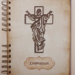 Keresztelőajándék - keresztelőruha - keresztszülőknek - emlékmegőrzőalbum - emlékek és élmények - örök emlék - egyedi - otthon & életmód - papír, írószer - album & fotóalbum - Meska.hu