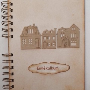 Az én házam  - otthonom - ilyen volt, ilyen lett - költözködés, házépítés, felújítás  - tervezés - emlékalbum-örök emlék - otthon & életmód - papír, írószer - album & fotóalbum - Meska.hu