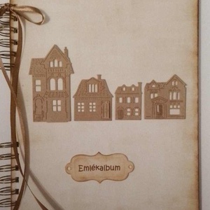 Az én házam  - otthonom - ilyen volt, ilyen lett - költözködés, házépítés, felújítás  - tervezés - emlékalbum-örök emlék - otthon & életmód - papír, írószer - album & fotóalbum - Meska.hu