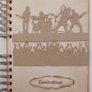 Koncertélmények - koncerttervek - kedvenc zenekarom - nézőközönség - emlékírás - élménybeszámolók -versenyajándék-album, Otthon & Életmód, Papír írószer, Album & Fotóalbum, Papírművészet, MESKA