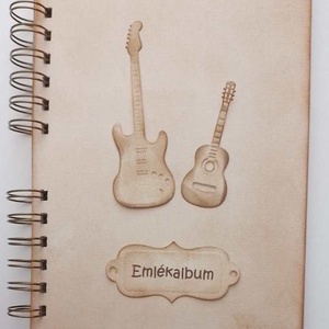 Koncertélmények - koncerttervek - az én gitárom - gitárszóló - emlékírás - élménybeszámolók -versenyajándék-emlékalbum 2, Otthon & Életmód, Papír írószer, Album & Fotóalbum, Papírművészet, MESKA