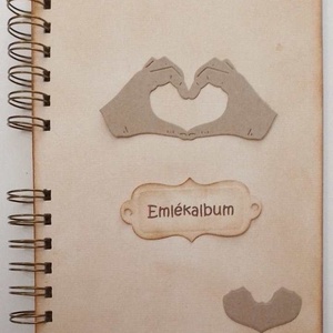 LOVE  album szívcsokorral - eljegyzés - évforduló -esküvő - Valentin - emlékírás - élménybeszámoló - egyedi - örök emlék - otthon & életmód - papír, írószer - album & fotóalbum - Meska.hu