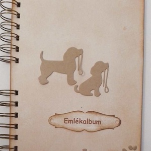 Kutyatulajdonosoknak - kutyakedvelőknek  - az én tacskóm  - együtt töltött pillanatok - örök emlék - emlékmegőrző album , Otthon & Életmód, Papír, írószer, Album & Fotóalbum, Papírművészet, MESKA