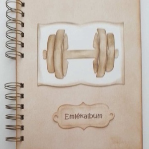Súlyemelőki emlékmegőrző albuma - súlyemelőbajnokságok - résztvevők ajándéka - emlékírás -élménybeszámoló - egyedi album, Otthon & Életmód, Papír, írószer, Album & Fotóalbum, Papírművészet, MESKA