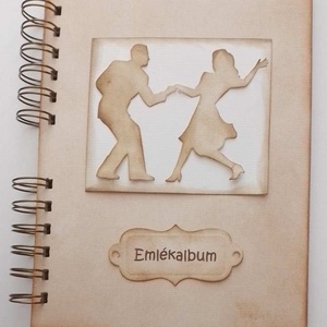Én táncolnék veled - táncórák - táncversenyek - táncbemutatók - emlékírás - élménybeszámolók -versenyajándék-emlékalbum, Otthon & Életmód, Papír, írószer, Album & Fotóalbum, Papírművészet, MESKA