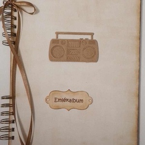 A múlt emlékei - az én rádióm - rádiógyűjteményem - emlékírás - élménybeszámolók egyedi ajándék -örök emlék -emlékalbum2, Otthon & Életmód, Papír, írószer, Album & Fotóalbum, Papírművészet, MESKA