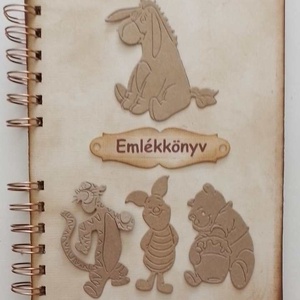 Kedvenc meséim - Ezt olvastam - Micimackó és barátai -ballagási album-óvónéni-dadus búcsúajándék-szülinapi jókívánság3, Otthon & Életmód, Papír írószer, Album & Fotóalbum, Papírművészet, MESKA