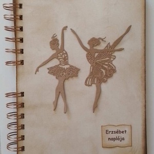 Balerina mindennapjai - zene , színház, balettkedvelőknek - versenyajándék -  balettáncos a gyermekem - tervek,emlékek 6 - otthon & életmód - papír, írószer - album & fotóalbum - Meska.hu