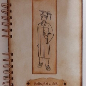 Ballagási emlék -  emlékmegőrző album - ballagóknak és ballagtatóknak  - diplomaátaddás -egyetemi évek élményei, emlékei, Otthon & Életmód, Papír, írószer, Album & Fotóalbum, Papírművészet, MESKA