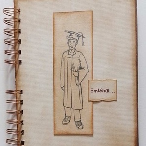 Ballagási emlék -  emlékmegőrző album - ballagóknak és ballagtatóknak  - diplomaátaddás -egyetemi évek élményei, emléke2, Otthon & Életmód, Papír, írószer, Album & Fotóalbum, Papírművészet, MESKA