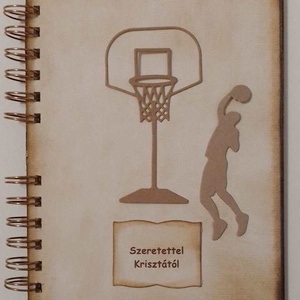 Kosárlabdacsapatunk - tervek, versenyek, győzelmek,  helyszínek - Emlékmegőrző album - csoportajándék -gyermek sport 3 - otthon & életmód - papír, írószer - album & fotóalbum - Meska.hu