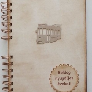 Ajándékozz emléket! - Emlékmegőrző album - villamosvezető - Boldog születésnapot! - jókívánságalbum - életútalbum  3 - otthon & életmód - papír, írószer - album & fotóalbum - Meska.hu