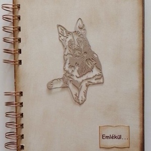 Kutyatulajdonosoknak - kutyakedvelőknek - az én kutyám - együtt töltött pillanatok - örök emlék - emlékmegőrző album 2 - otthon & életmód - papír, írószer - album & fotóalbum - Meska.hu