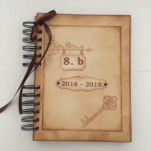 Diáküzenetek - Pedagógusajándék - búcsúalbum - ballagás  - emlékmegőrző - bagoly - útravaló üzenetek gyermekednek -emlék - otthon & életmód - papír, írószer - album & fotóalbum - Meska.hu