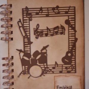 Új mintával készült album - emlékek - élmények - emlékmegőrzés - jegyzetek - tervek 4 - otthon & életmód - papír, írószer - album & fotóalbum - Meska.hu