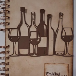 Új mintával készült album - emlékek - élmények - emlékmegőrzés - jegyzetek - tervek 4 - otthon & életmód - papír, írószer - album & fotóalbum - Meska.hu
