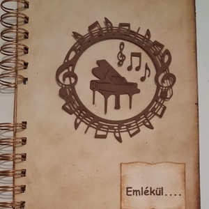 Új mintával készült album - emlékek - élmények - emlékmegőrzés - jegyzetek - tervek 27 - otthon & életmód - papír, írószer - album & fotóalbum - Meska.hu