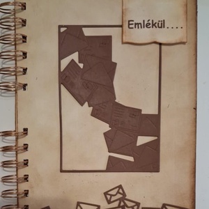 Új mintával készült album - emlékek - élmények - emlékmegőrzés - jegyzetek - tervek 33 - otthon & életmód - papír, írószer - album & fotóalbum - Meska.hu