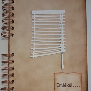 Új mintával készült album - emlékek - élmények - emlékmegőrzés - jegyzetek - tervek 33 - otthon & életmód - papír, írószer - album & fotóalbum - Meska.hu