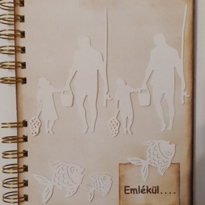 Új mintával készült mintaalbum - emlékek - élmények - emlékmegőrzés - jegyzetek - tervek 48, Otthon & Életmód, Papír, írószer, Album & Fotóalbum, Papírművészet, MESKA