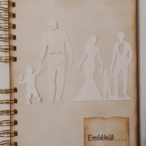 Új mintával készült mintaalbum - emlékek - élmények - emlékmegőrzés - jegyzetek - tervek 50, Otthon & Életmód, Papír, írószer, Album & Fotóalbum, Papírművészet, MESKA