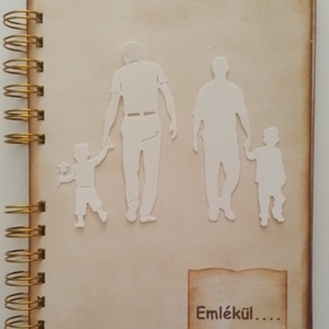 Új mintával készült mintaalbum - emlékek - élmények - emlékmegőrzés - jegyzetek - tervek 56 - otthon & életmód - papír, írószer - album & fotóalbum - Meska.hu