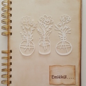 Új mintával készült mintaalbum - emlékek - élmények - emlékmegőrzés - jegyzetek - tervek 60 - otthon & életmód - papír, írószer - album & fotóalbum - Meska.hu