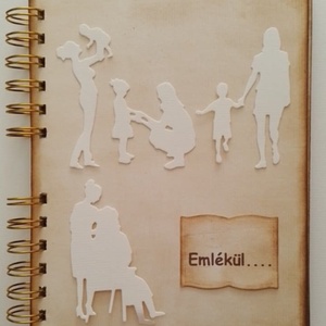 Új mintával készült mintaalbum - emlékek - élmények - emlékmegőrzés - jegyzetek - tervek 107 - otthon & életmód - papír, írószer - album & fotóalbum - Meska.hu