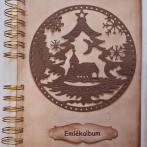 Karácsonyi album - idézetek -  emlékírás - múlt emléke - emlék a jövőnek - egyedi termék  - családi ajándékötlet9 - karácsony - karácsonyi ajándékozás - karácsonyi képeslap, üdvözlőlap, ajándékkísérő - Meska.hu