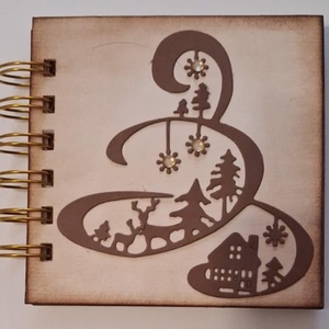 Karácsonyi album - idézetek -  emlékírás - múlt emléke - emlék a jövőnek - egyedi termék  - családi ajándékötlet9, Karácsony, Karácsonyi ajándékozás, Karácsonyi képeslap, üdvözlőlap, ajándékkísérő, Papírművészet, MESKA