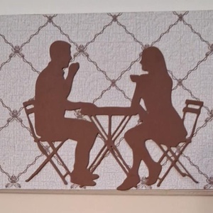 Emlékalbum - egy kávé veled - jókívánságkönyv - eljegyzésünk emlékei - első találkozás - barátok vagyunk - emlékírás, Otthon & Életmód, Papír, írószer, Album & Fotóalbum, Papírművészet, MESKA